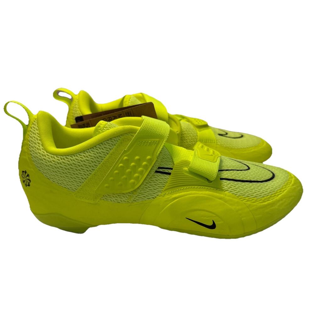 Nike Cycling Shoes Mens SuperRep 2 Next Nature Volt Indoor Cycling Neon - Picture 5 of 11